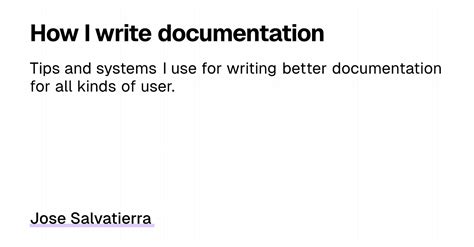 Image result for How to Write Good Documentation