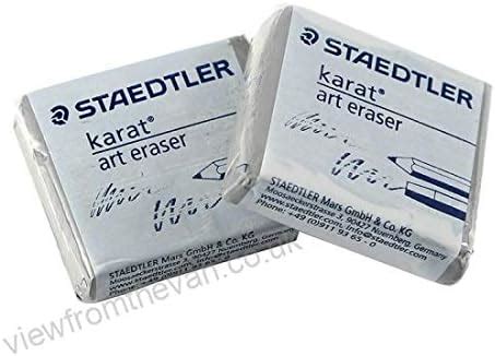 Staedtler Karat Art Eraser, Pack of 2PC : Amazon.in: Home & Kitchen