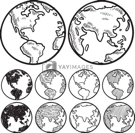 Earth Vector Drawing 的图像结果