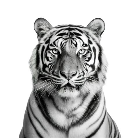 Black And White Tiger Image