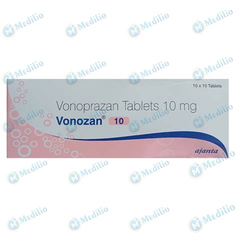 Vonozan 10 mg Tablet