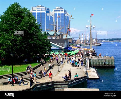 Halifax waterfront; Nova Scotia; Canada Stock Photo - Alamy
