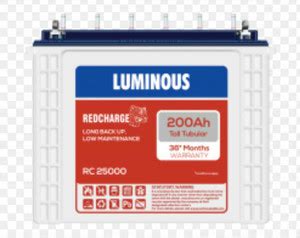 LUMINOUS 36 Months Warranty Tubular Inverter Battery Price in India ...
