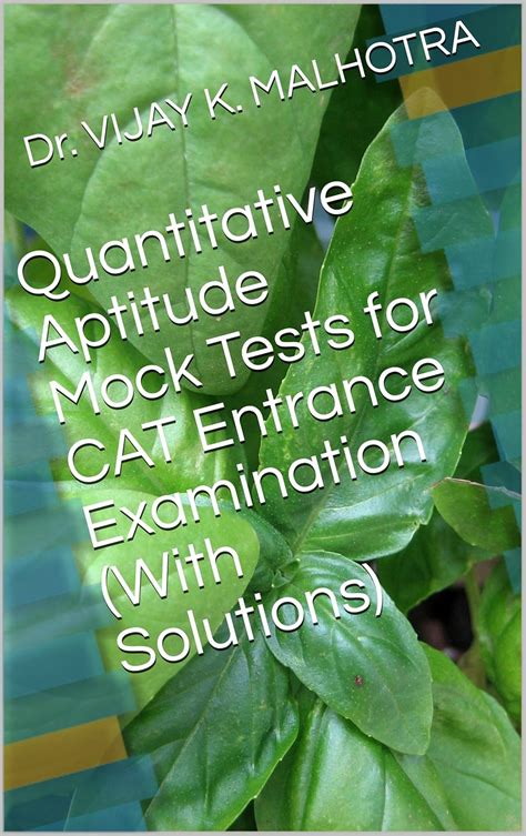 Quantitative Aptitude Mock Tests for CAT Entrance Examination (With ...
