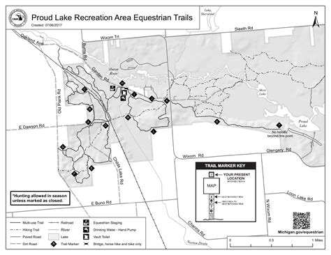 Proud Lake Recreation Area - Equestrian Trail Finder