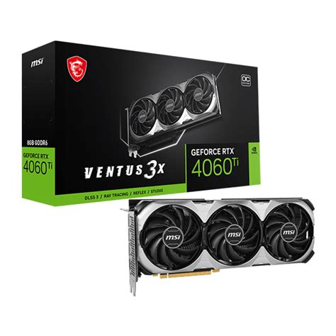 Buy MSI RTX 4060 Ti Ventus 3X E OC 8GB at best price in India ...