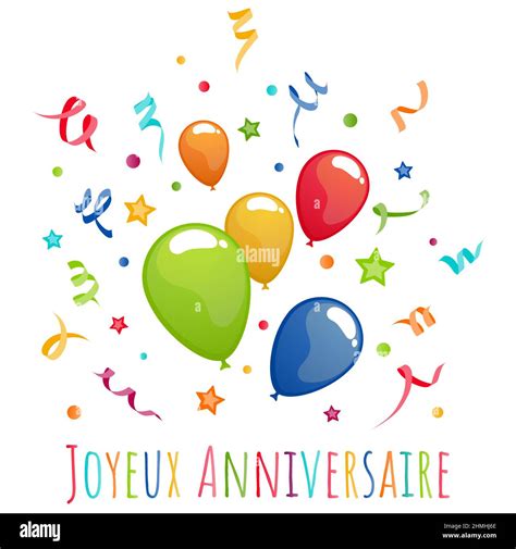 Illustration De Joyeux Anniversaire Modèle D'illustration Vectorielle