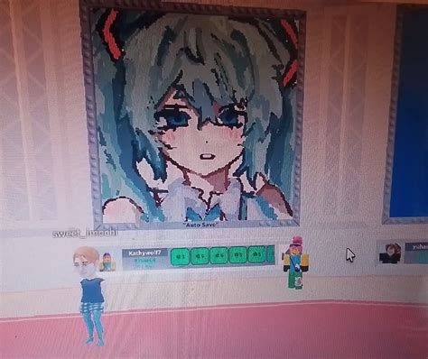 miku drawing i did in draw n donate :] | Cute drawings, Pretty drawings, Character design