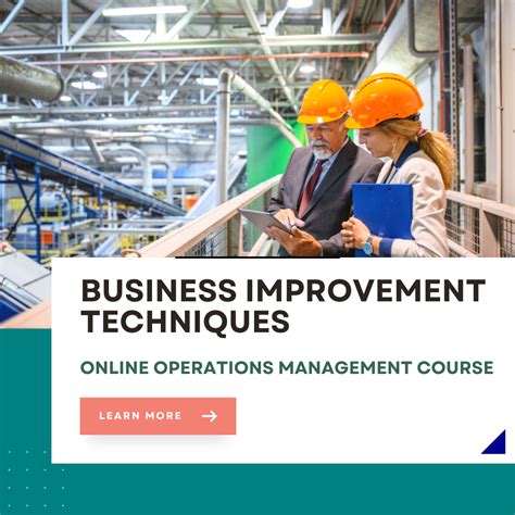 Business Improvement Techniques - Global Management Academy