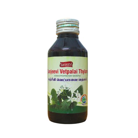 Buy Sanjeevi Vetpalai Thailam 100ml Online - Ayush Care