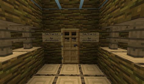 Image result for Basic Mob Farm Minecraft Java Trap Doors