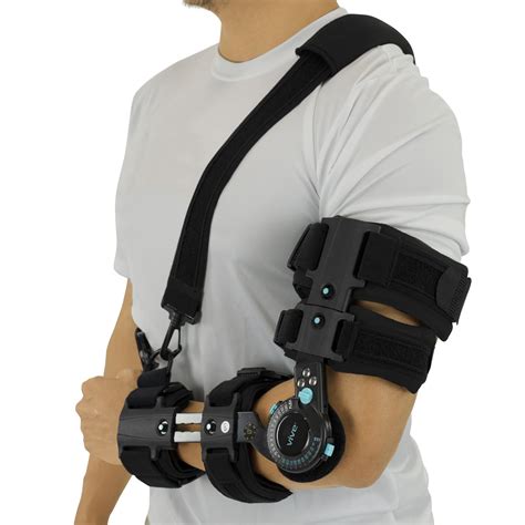 Vive Hinged Rom Elbow Brace Fits Left Range Of Motion | Desertcart ...