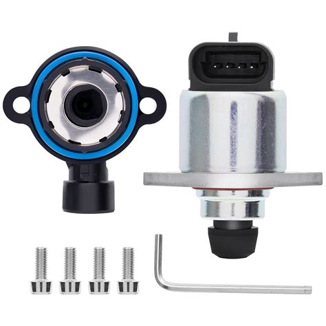 Throttle Position Sensor and IAC Idle Air Control Valve IACV Compatible with Chevy LS1 LS2 LS6 ...