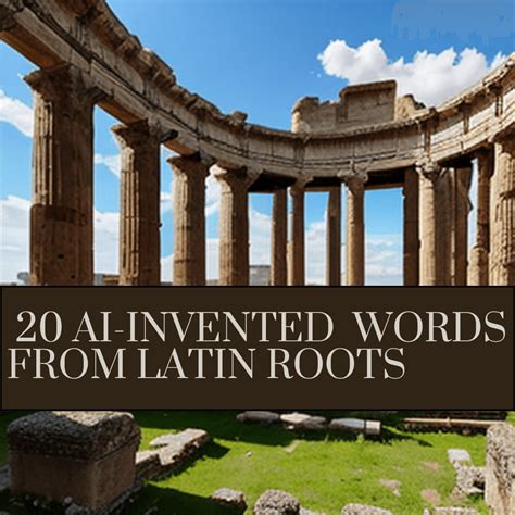 20 AI-Invented Words from Latin Roots!