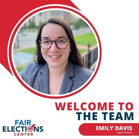 Campus Vote Project on LinkedIn: Welcome to the team, Emily Davis, FEC's newest Legal Fellow ...