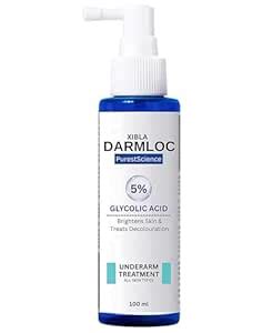 Buy XIBLA Underarm Brightening Spray 5% Glycolic Acid | Face, Neck ...