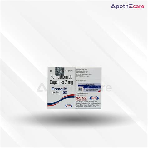 Buy Pomalid 2mg Capsule Online: Uses, Price, Dosage, Side Effects