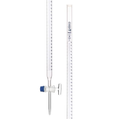 Burettes - Glass Key Capacity 100ml Sub. Div.0.20ml Tolerance ± 0.20ml ...