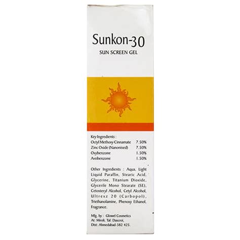 Sunkon-30 Gel | Uses, Side Effects, Price | Apollo Pharmacy