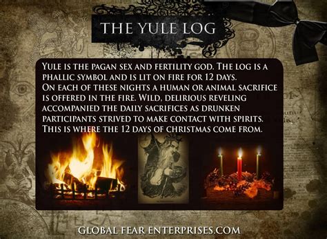 Yule Log | Yule log, Yule traditions, Pagan yule