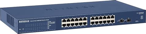 Netgear ProSAFE GS724T 24-Port Gigabit Smart Switch 10/100/1000Mbps ...