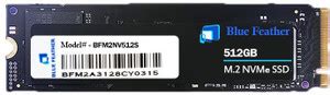 Blue Feather Blue M.2 NVMe 512 GB Laptop, Desktop, All in One PC's ...