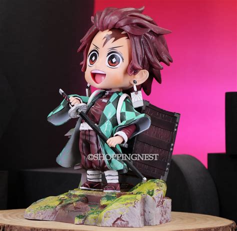 Demon Slayer Kimetsu No Yaiba Kamado Tanjiro Sitting On Roof Action Fi