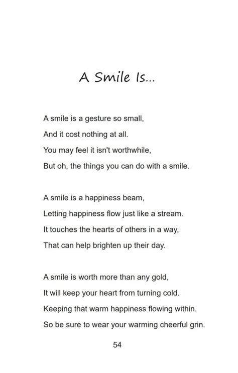 A Smile is Poem from Achieve