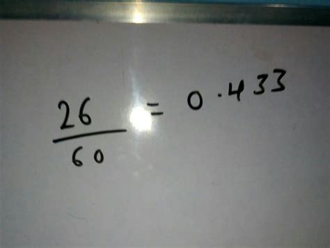 what fraction of an hour is 26 minutes - Brainly.in