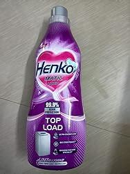 Henko Matic Top Load Liquid Detergent - 1L Refill Pouch with Nano Fiber ...