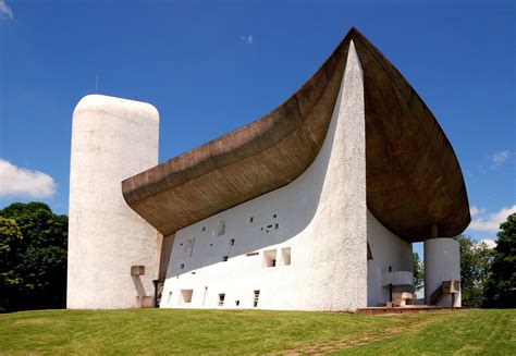 Chapel of Notre Dame du Haut; Le Corbusier; Ronchamp, Haute-Saône ...