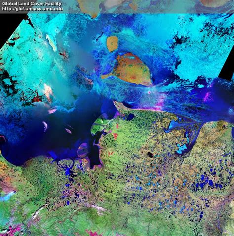 GIS-Lab: Получение данных Landsat/ETM+ 2000 года в виде мозаик