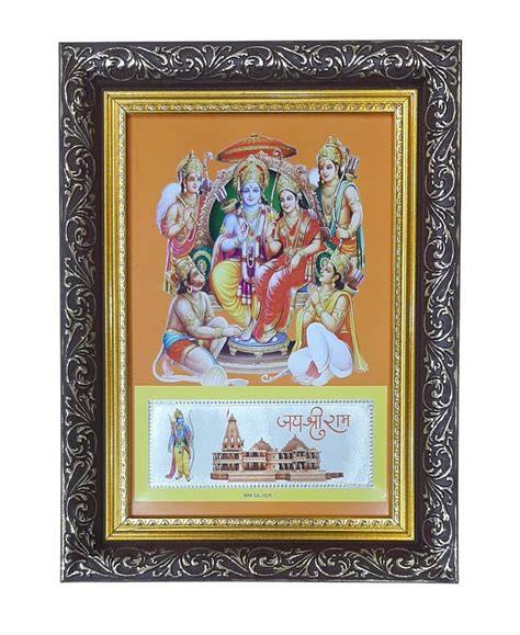 Veer Jewels Shree Ram Darbar & Shree Ram Mandir/Temple Ayodhya Model ...