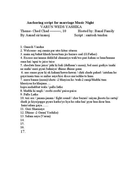 Image result for Anchoring Script for Dance Performance