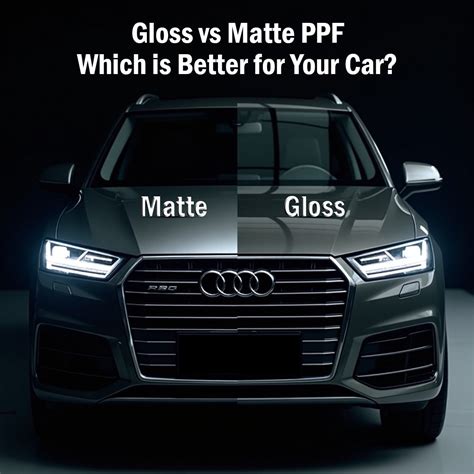 Gloss vs Matte PPF: Which is Better for Your Car – 32autostore