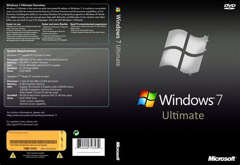 Microsoft Windows 7 Ultimate (32- or 64-bit) GLC-00184 B&H Photo