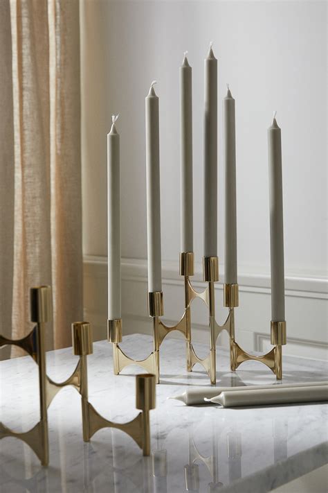 Metal Candle Holder - Gold-colored - Home All | H&M US