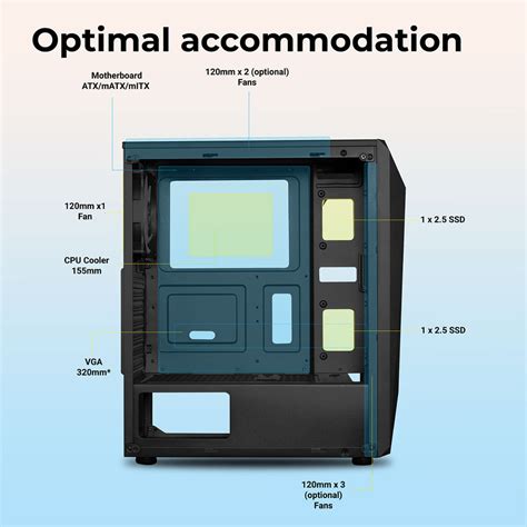 Zebronics Agon Premium Gaming Chassis