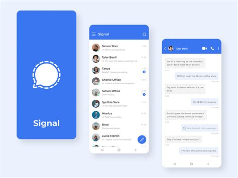 Image result for Signal App UI