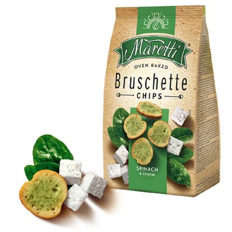 Bruschette Maretti Spinach & Cheese 70gr | Greek Deli Goods - Premium ...