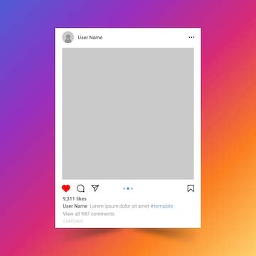 Social media instagram post template | Premium Vector
