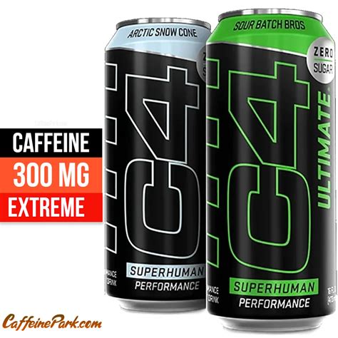 C4 Ultimate Energy Drink Caffeine Content: How Much is in a can?