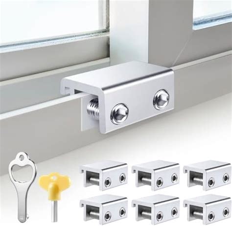 Sliding Window Locks (6 Sets), Security Window Locks with Keys ...