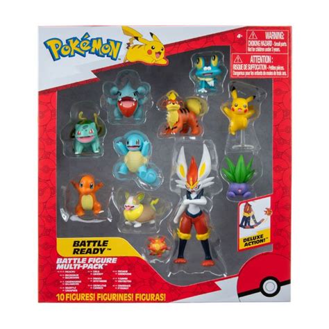 Pokemon Battle Figurer Deluxe 10 pack - Pokemon Battle Pack figurer ...