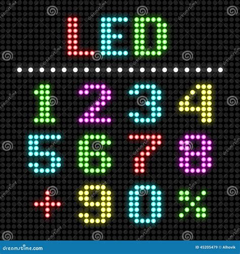 Image result for LED Lightbox Numbers