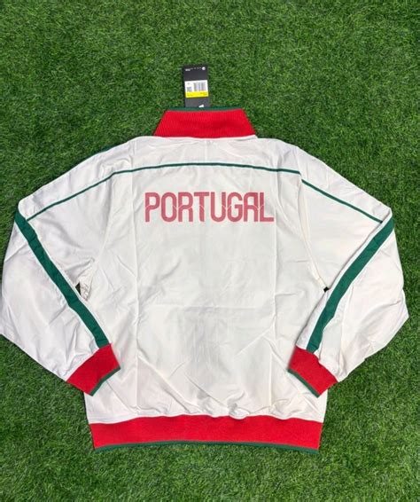 Portugal National Football Team White Colour Windbreaker