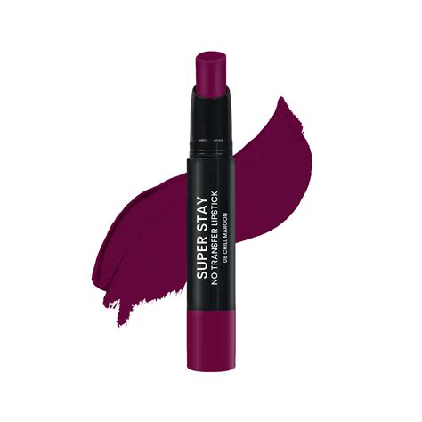 Super Stay Lipstick l Retractable-No Sharpening Needed l Long-wear & S