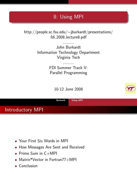 Image result for Message Passing Parallel Programming