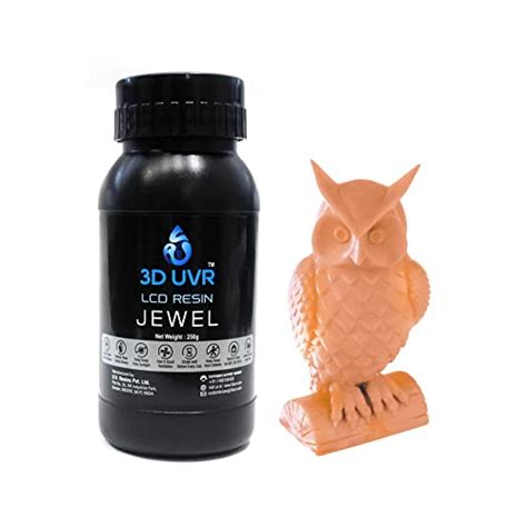 3D UVR Photopolymer Resin for 3D Printing, 405nm, UV-Curing Resin with ...