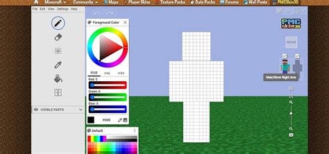 Minecraft Skin Editor 的图像结果